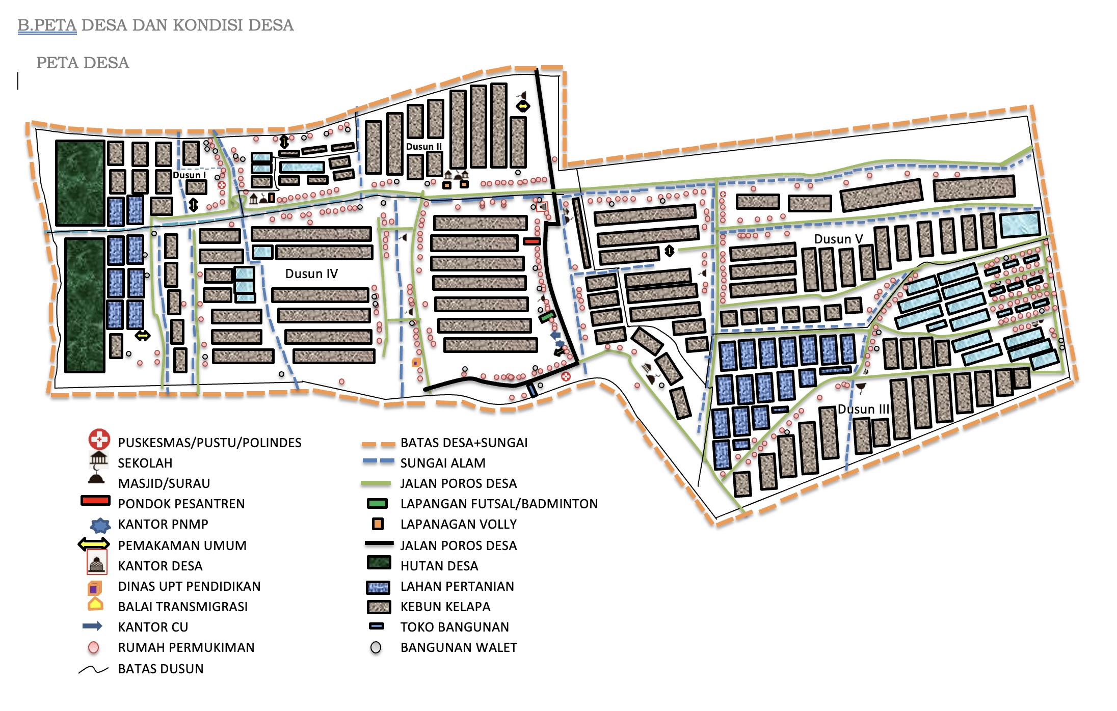 Peta Wilayah Desa